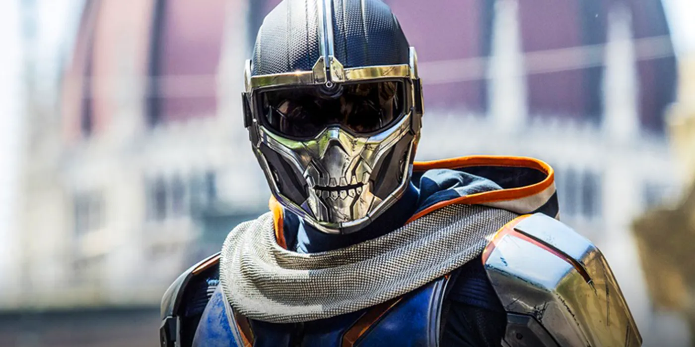 Olga Kurylenko as Taskmaster in Black Widow Olga Kurylenko as Taskmaster in Black Widow