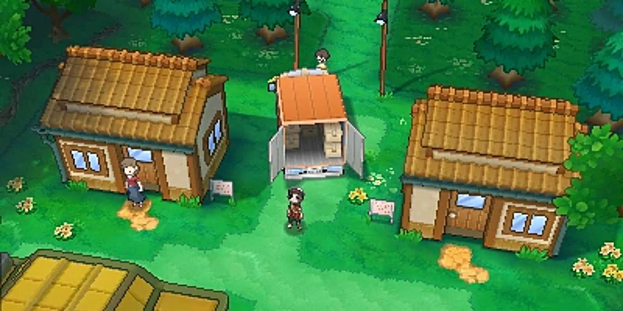 Starting Town in Pokémon Ruby Starting Town in Pokémon Ruby