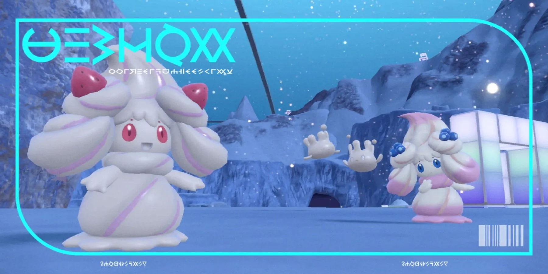 Alcremie Blueberry Pokédex Page Alcremie Blueberry Pokédex Page