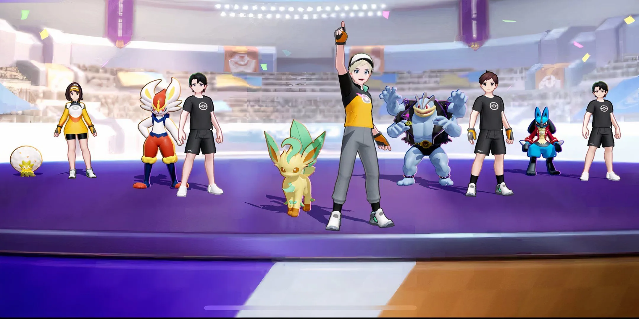 Pokémon Unite Victory Screen Pokémon Unite Victory Screen