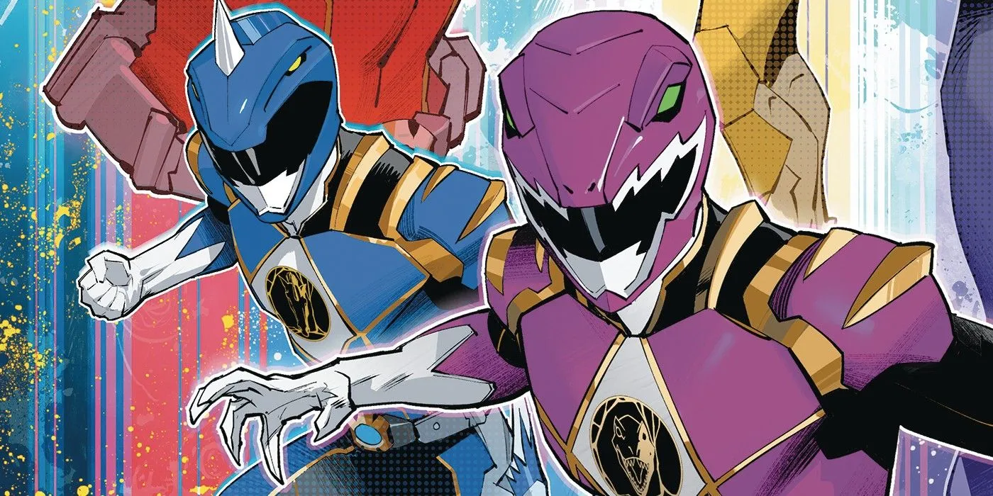 Power Rangers Prime Blue and Pink Rangers Power Rangers Prime Blue and Pink Rangers