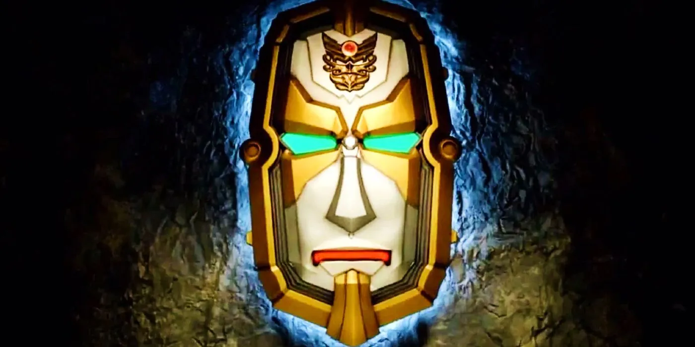Power Rangers Super Megaforce's Gosei talking to the Rangers Power Rangers Super Megaforce's Gosei talking to the Rangers