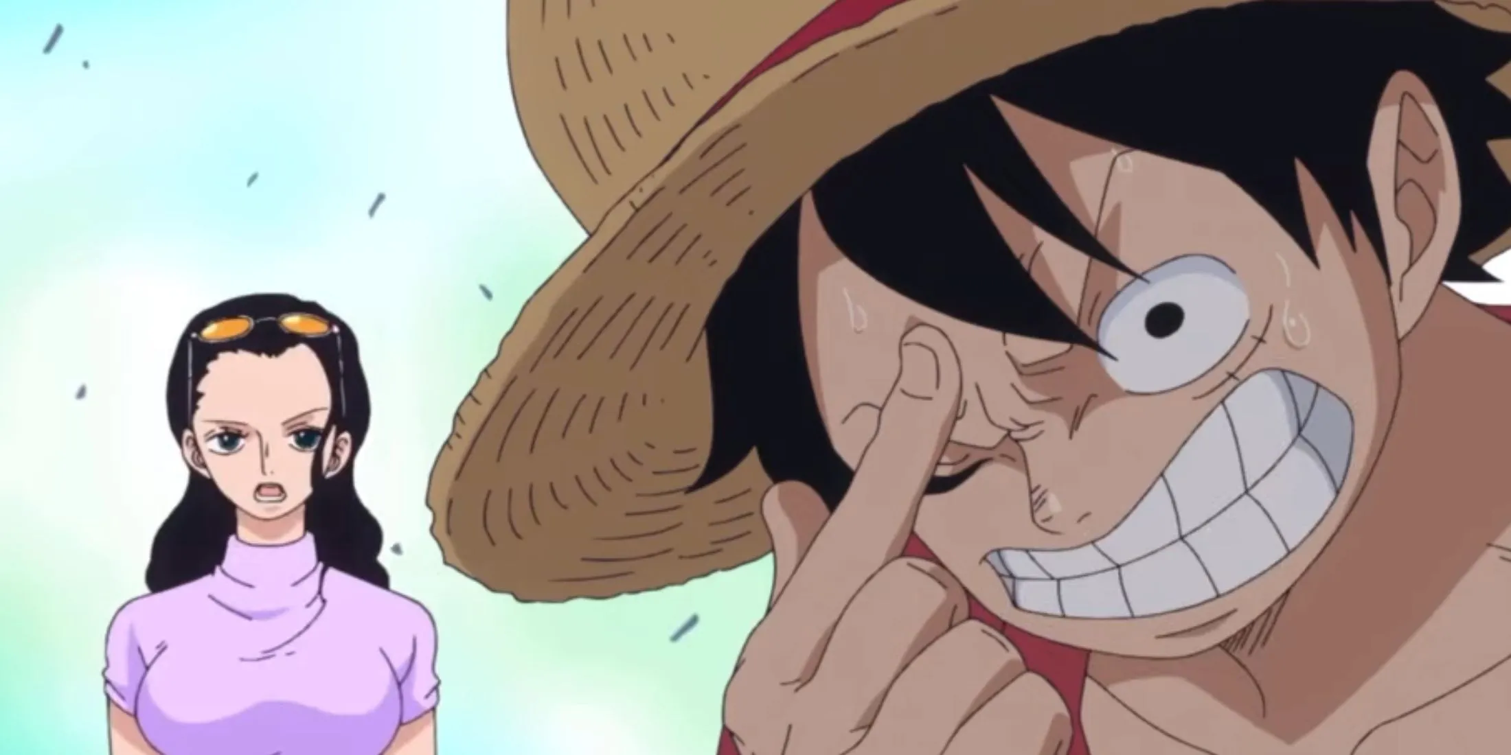 Robin reminds Luffy Robin reminds Luffy