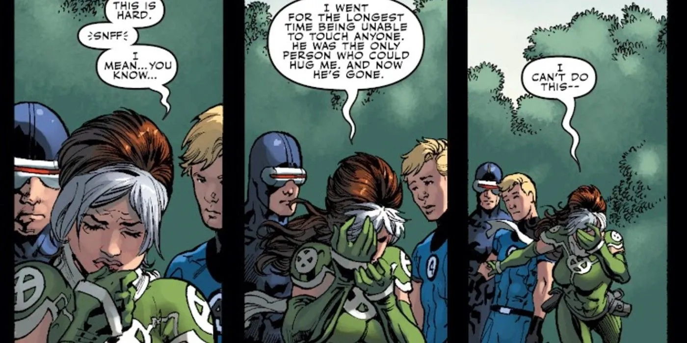 Rogue Discussing Relationship with Sentry Rogue Discussing Relationship with Sentry
