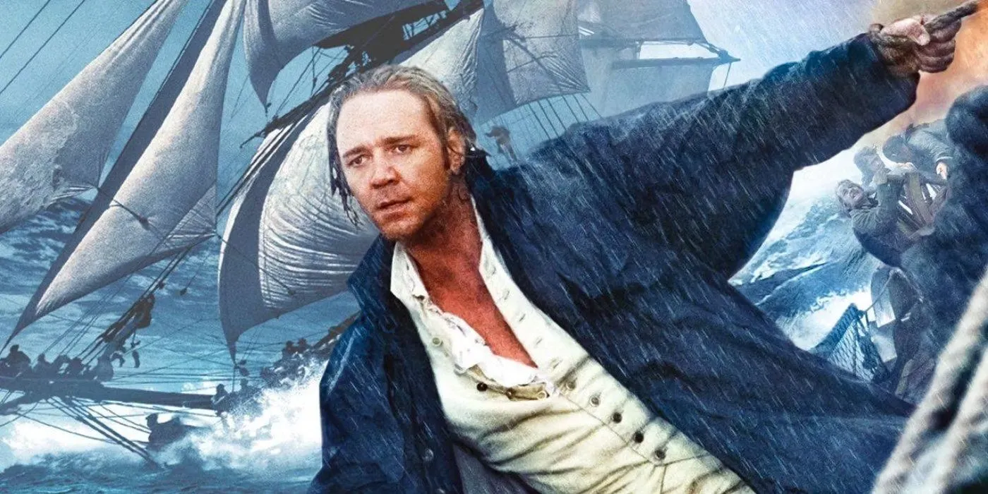 Russell Crowe in action