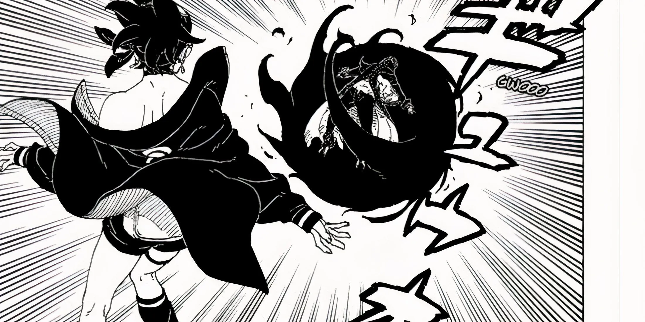 Sarada Defeating Shinju