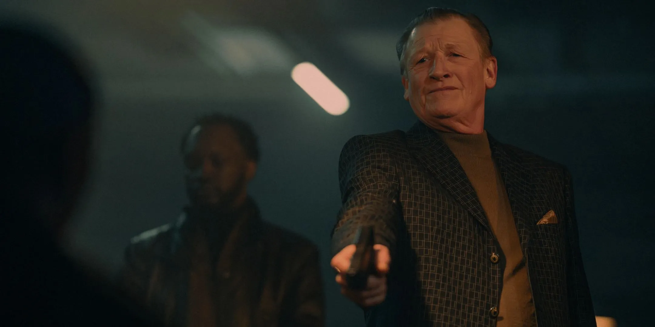 Geoff Bell as Richie Stevenson in MobLand Geoff Bell as Richie Stevenson in MobLand
