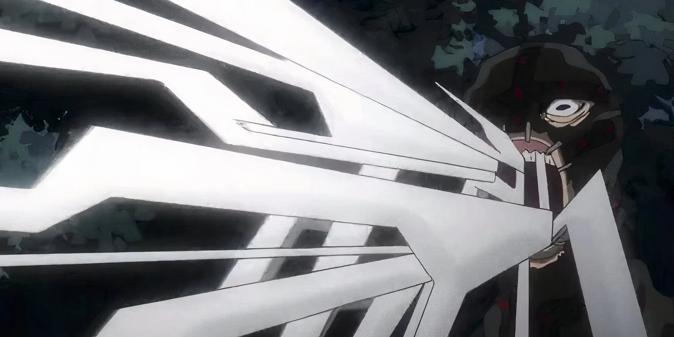 Moonfish firing off his teeth