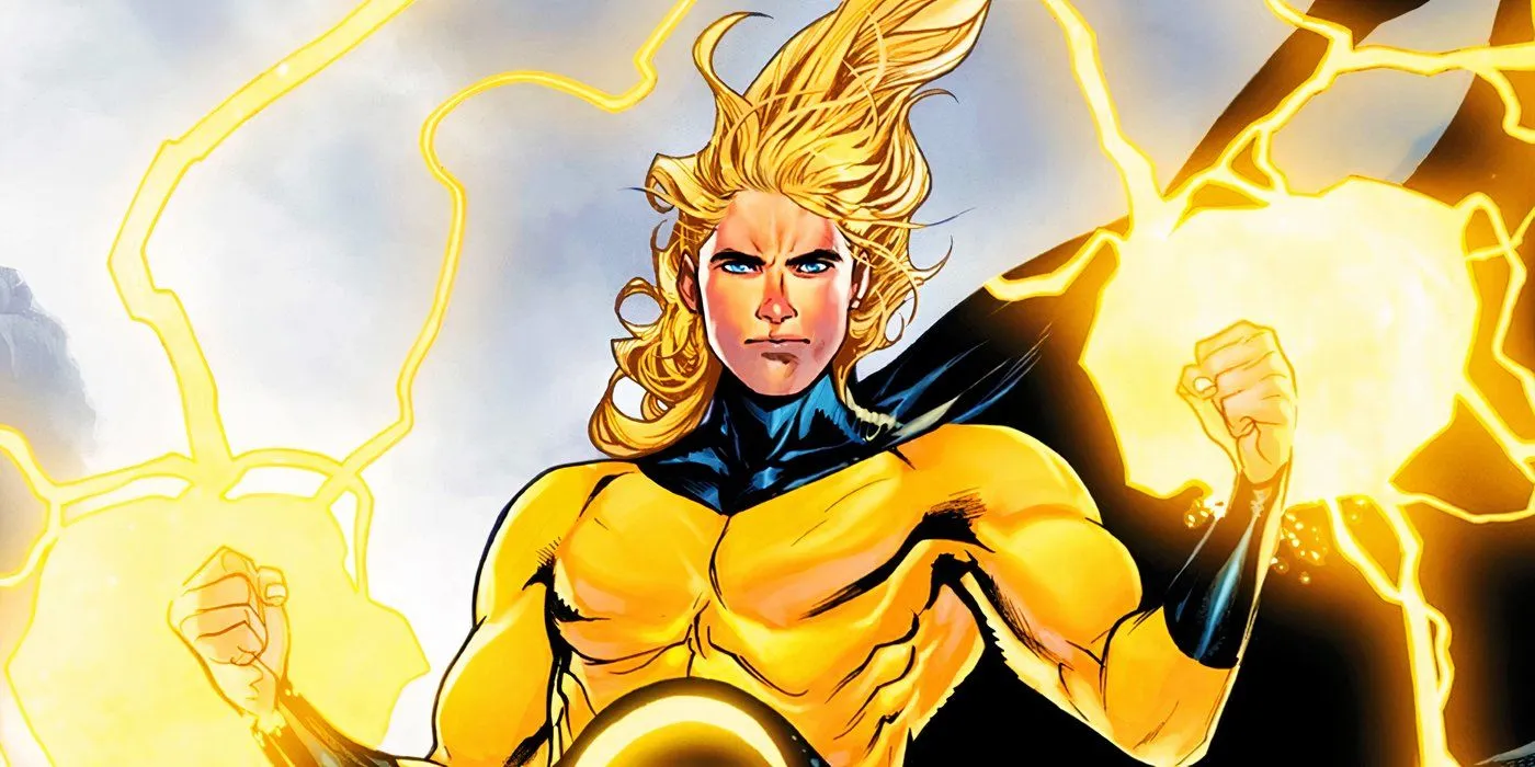 Sentry using his powers in Marvel Comics