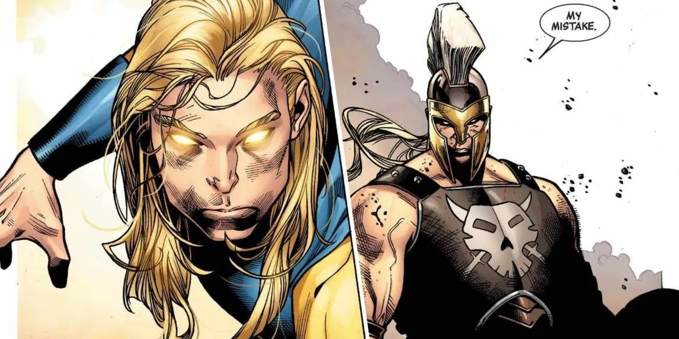 Sentry vs Ares fight