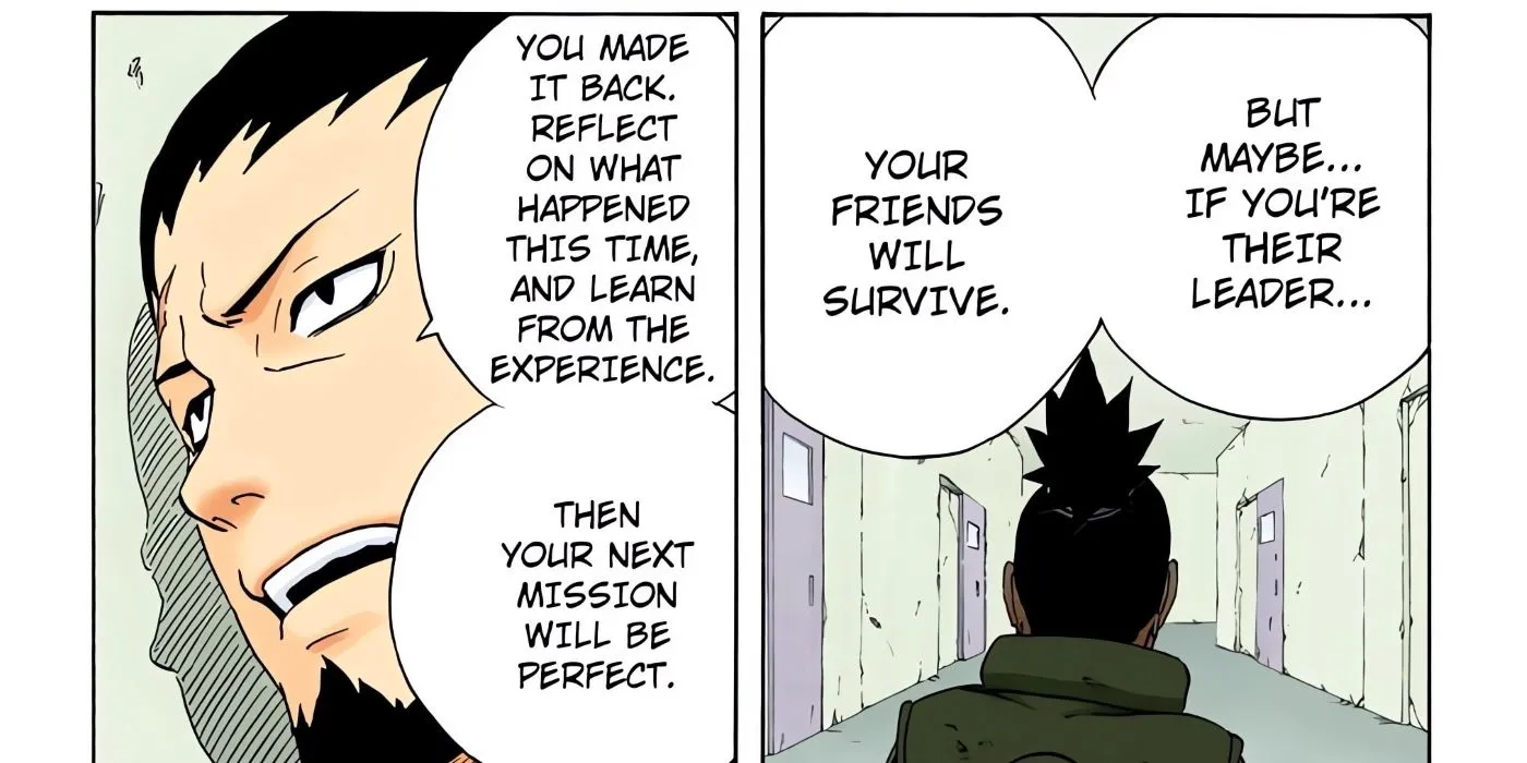 Shikaku encourages his son Shikamaru