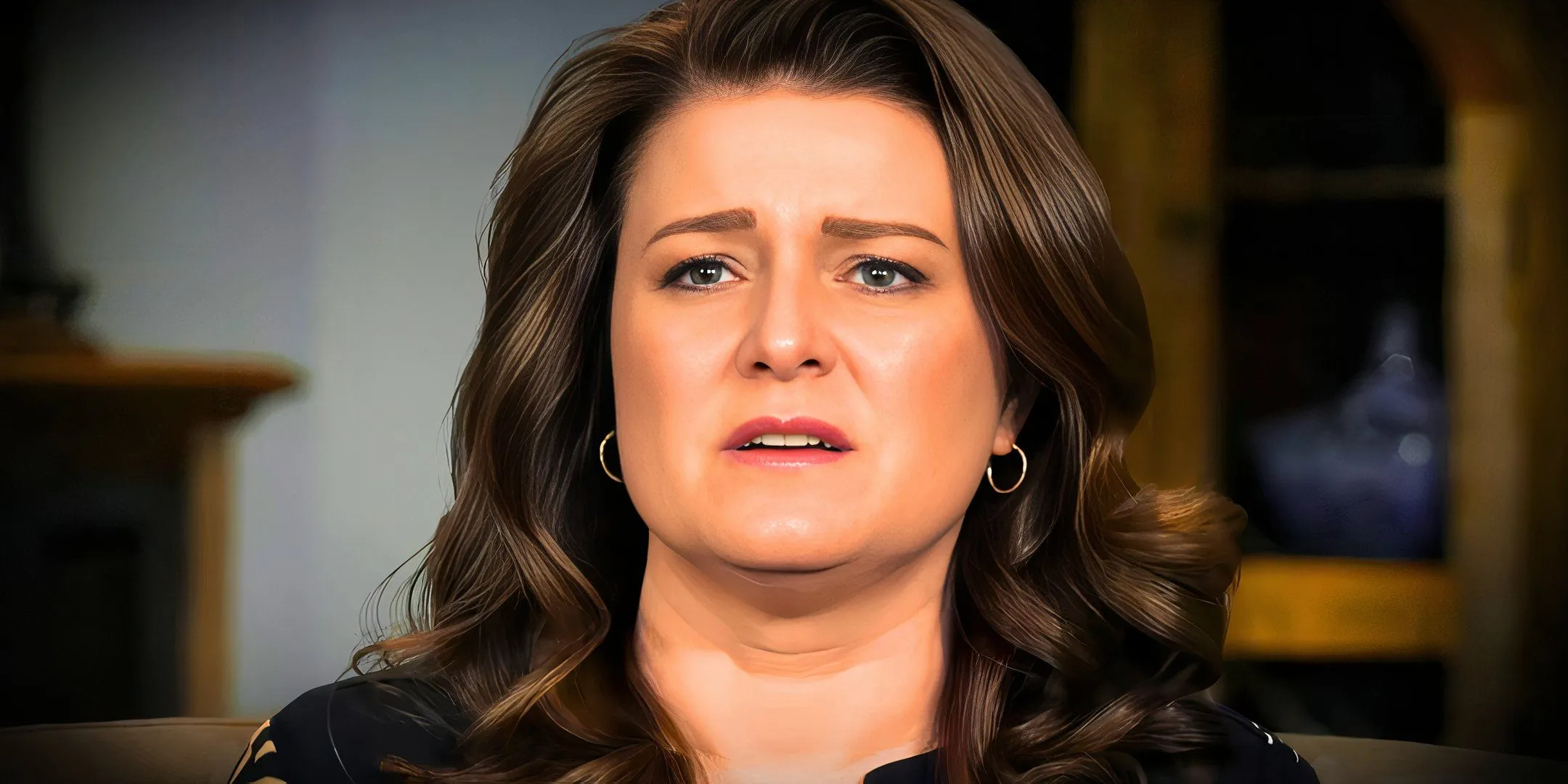 Sister Wives star Robyn Brown looking upset