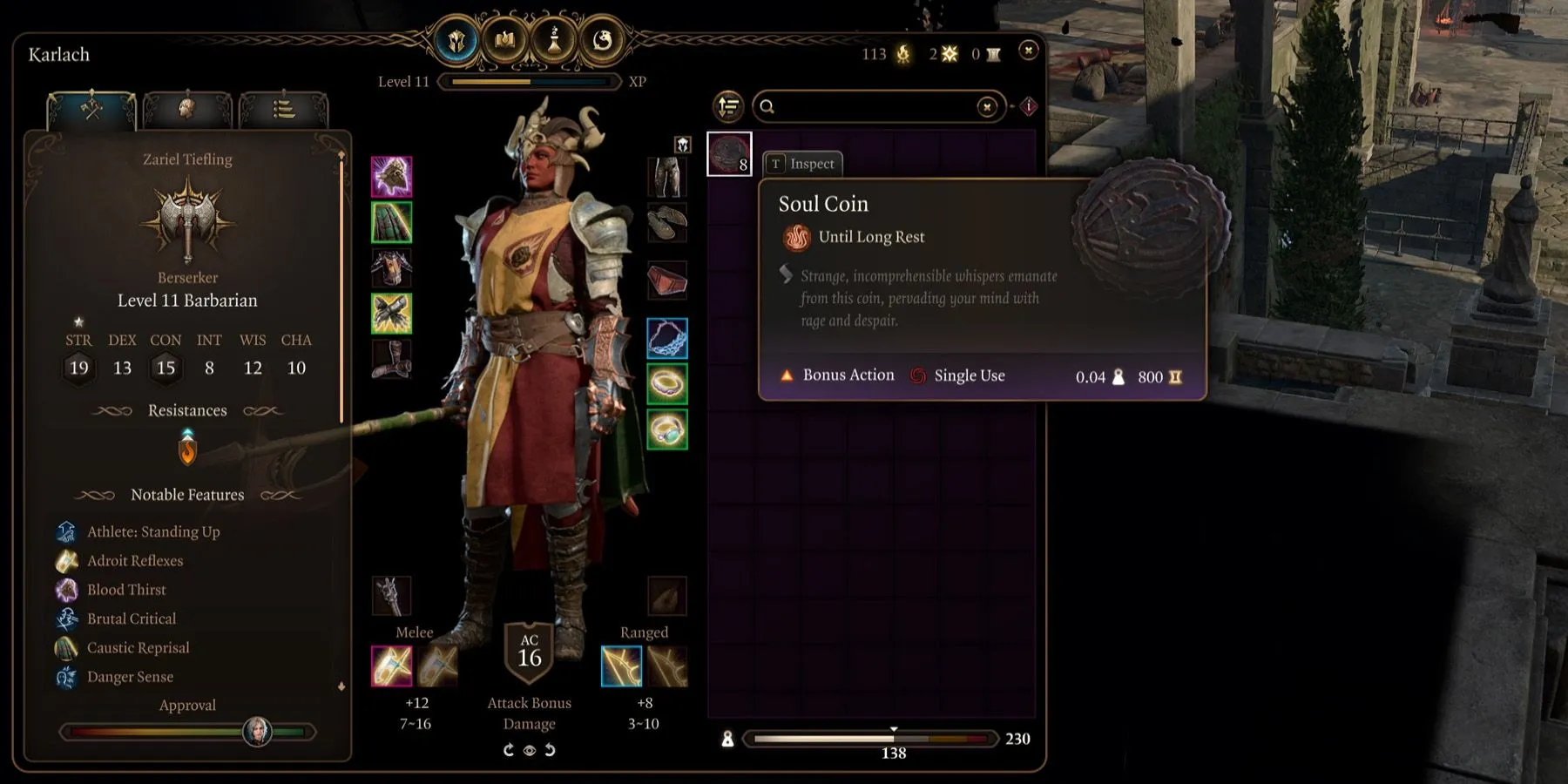 Soul Coin Inventory from Baldur's Gate 3
