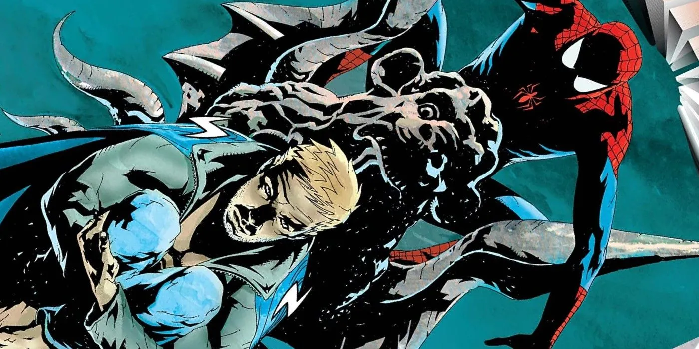 Spider-Man with Sentry Spider-Man with Sentry