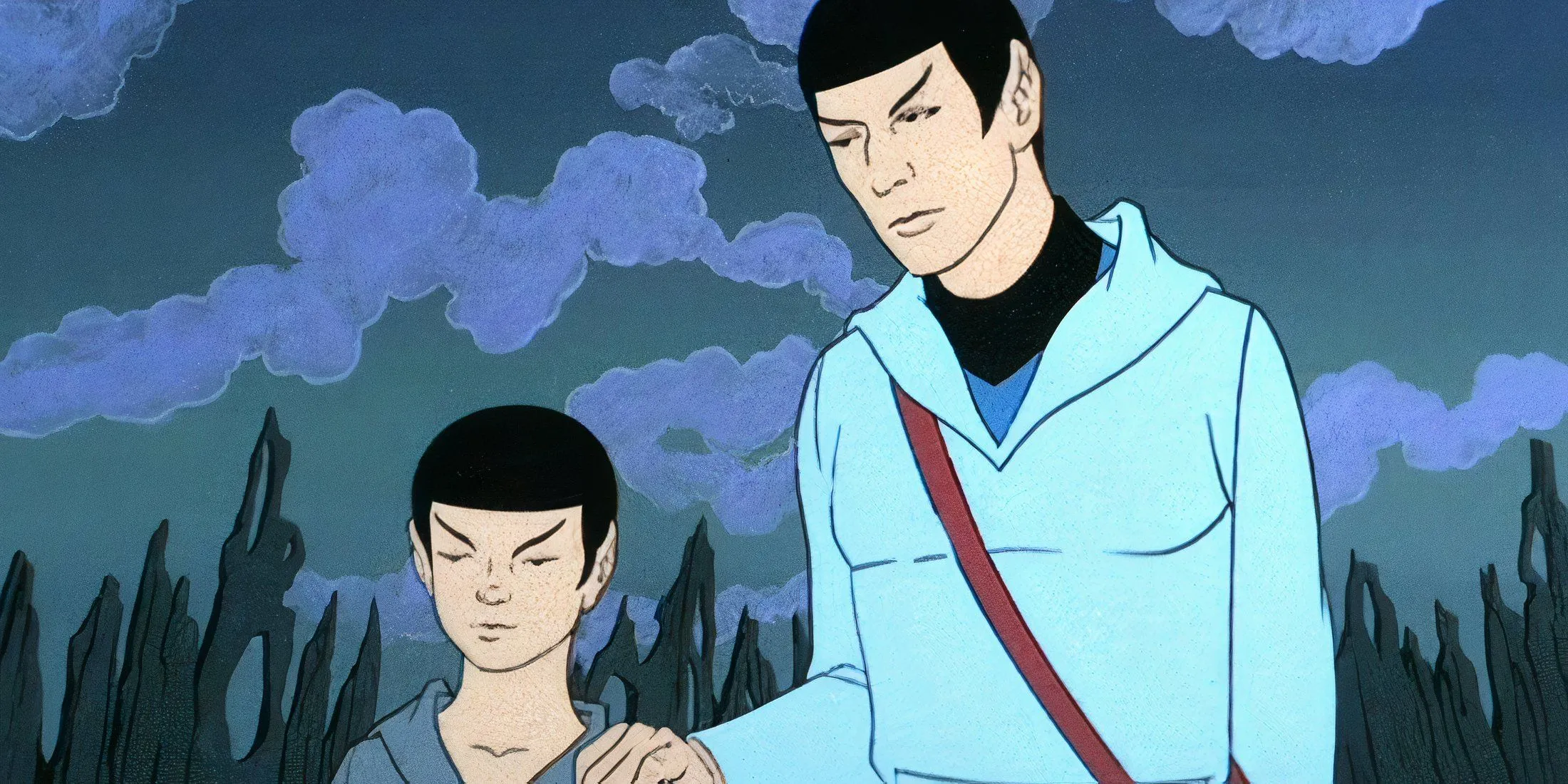 Spock and his younger iteration Spock and his younger iteration