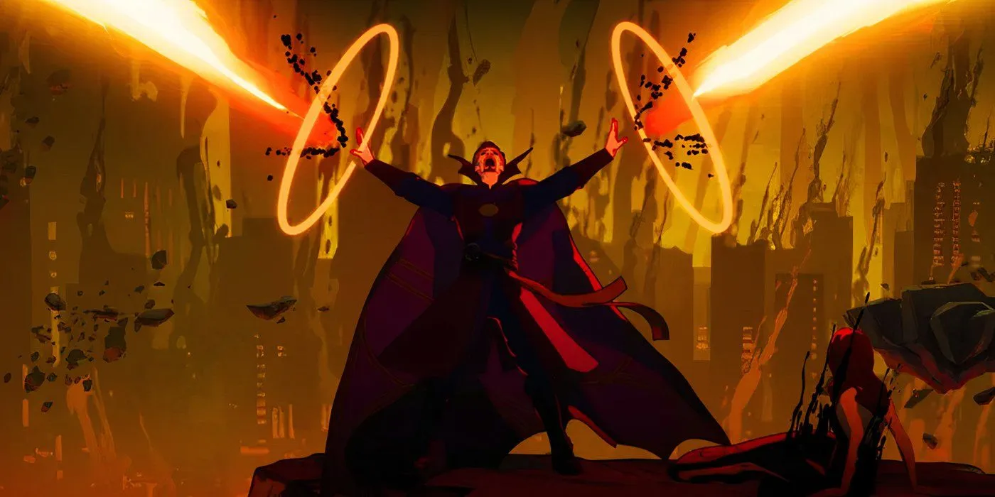 Strange Supreme trying to save his universe Strange Supreme trying to save his universe