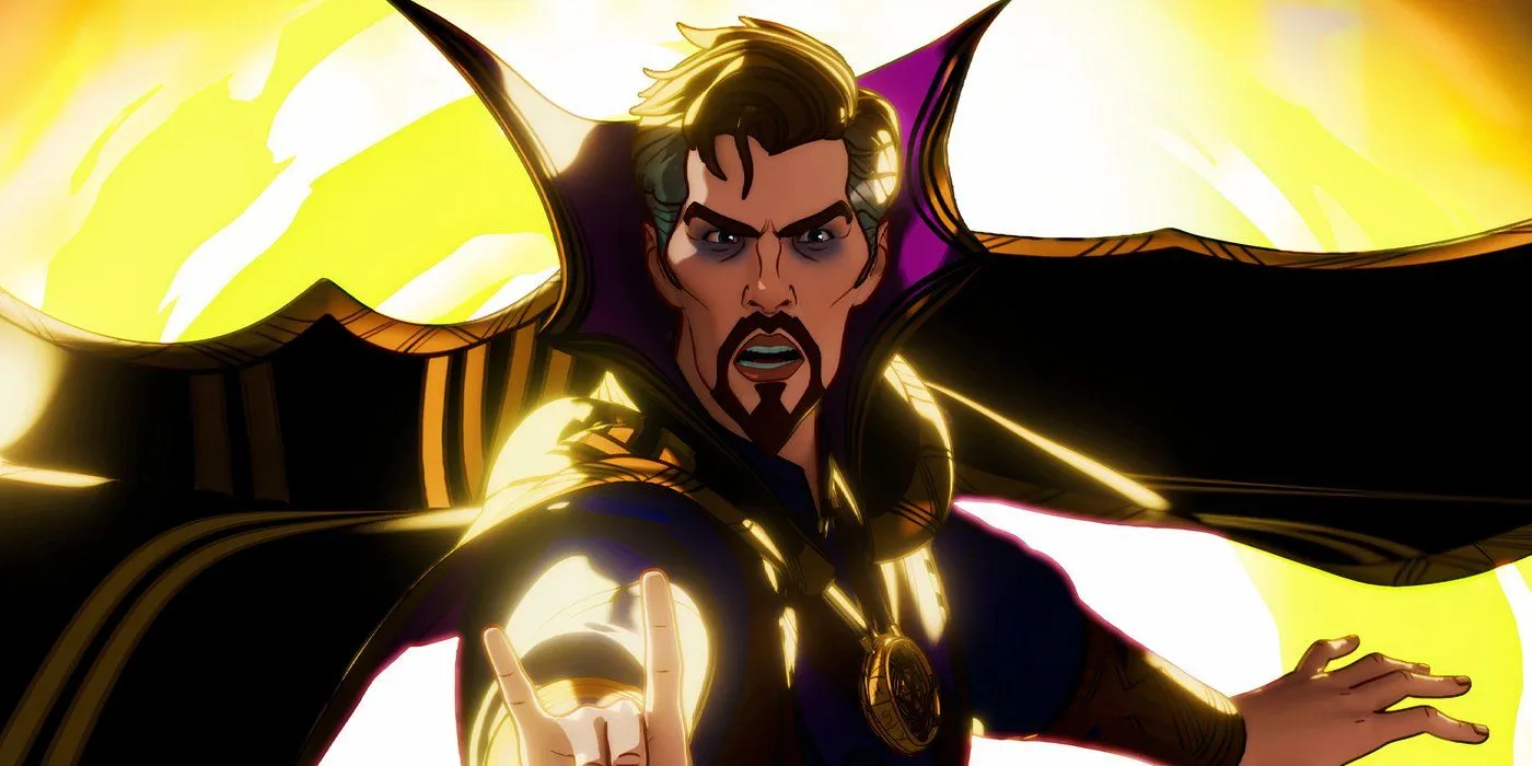 Strange Supreme using his power Strange Supreme using his power