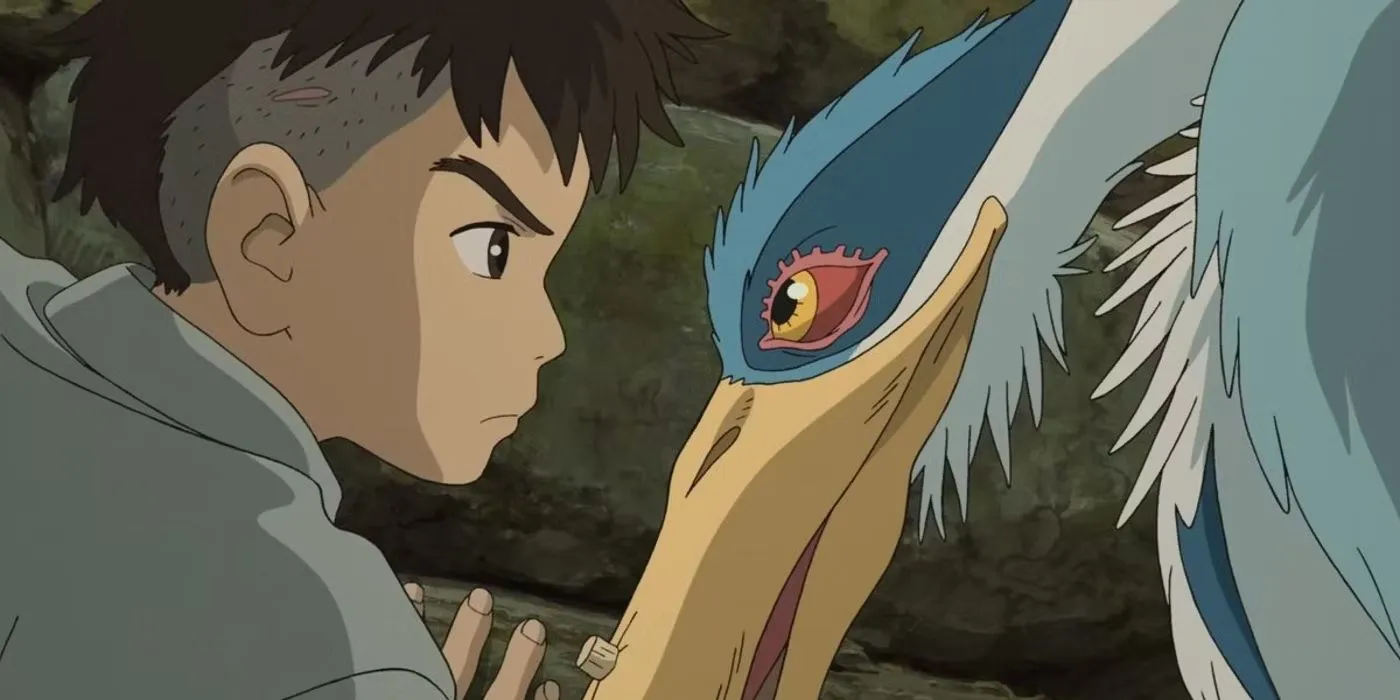 The Boy and the Heron - Two Characters The Boy and the Heron - Two Characters
