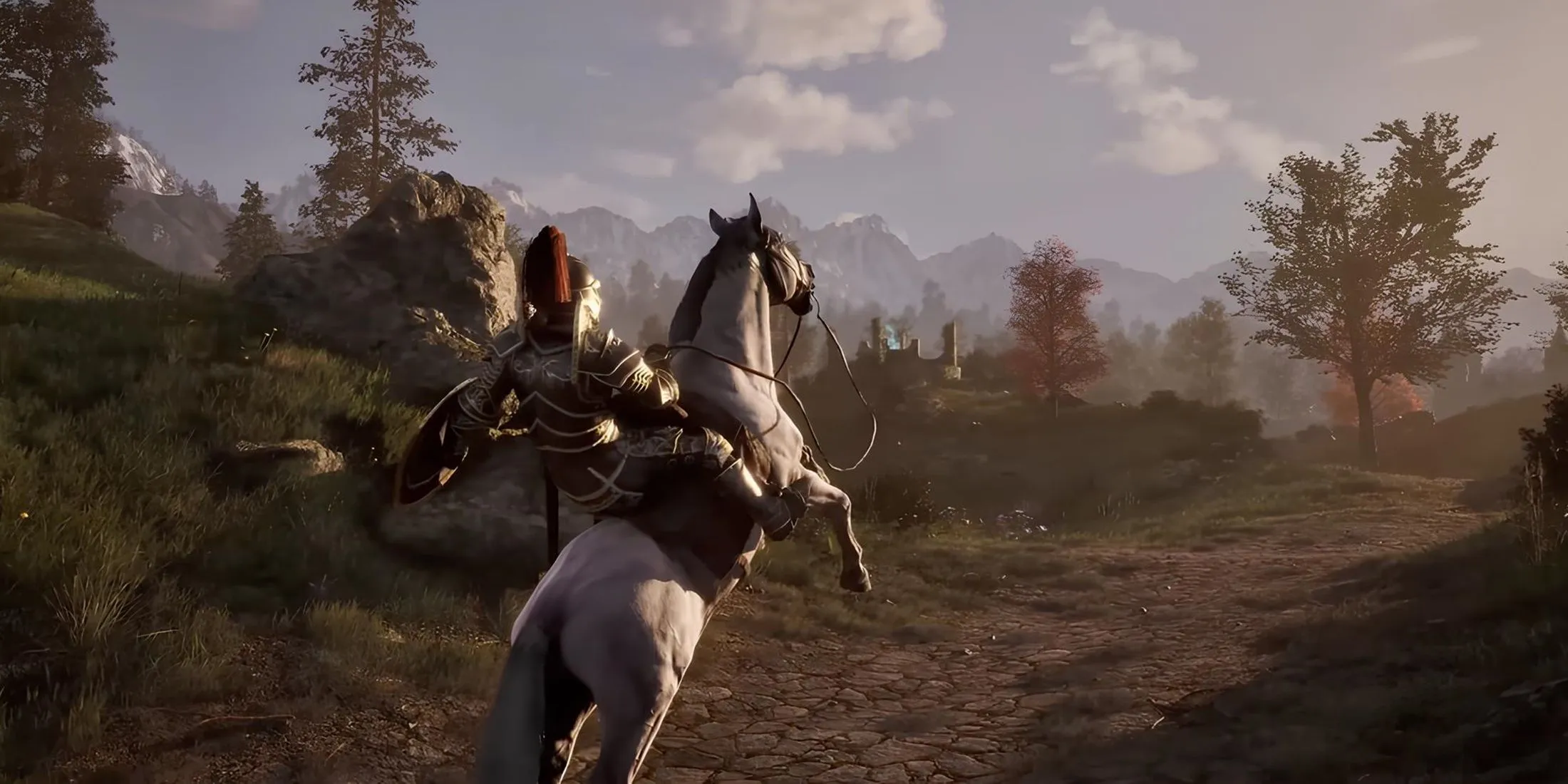 Oblivion Remastered Character on Horse Oblivion Remastered Character on Horse
