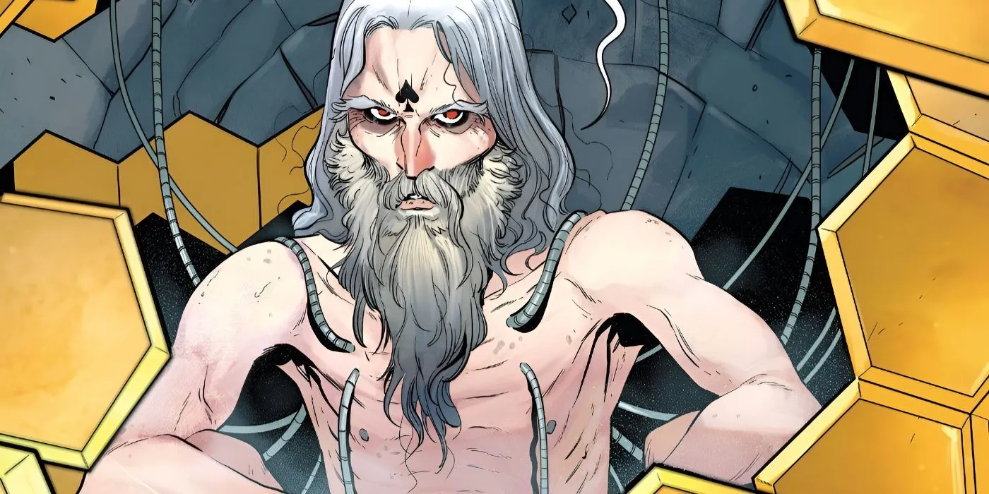 Orbis Stellaris emerges from his chamber, naked.