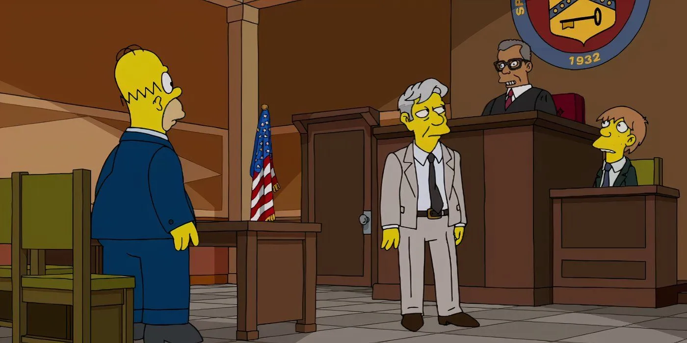 The Simpsons Homer Season 36 Legal Defense