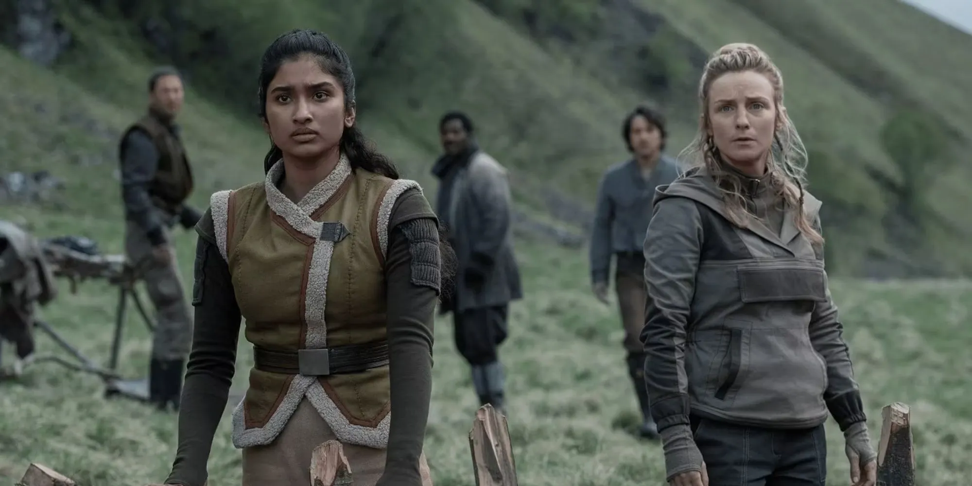 Vel Sartha and Cinta Kaz in Andor Vel Sartha and Cinta Kaz in Andor