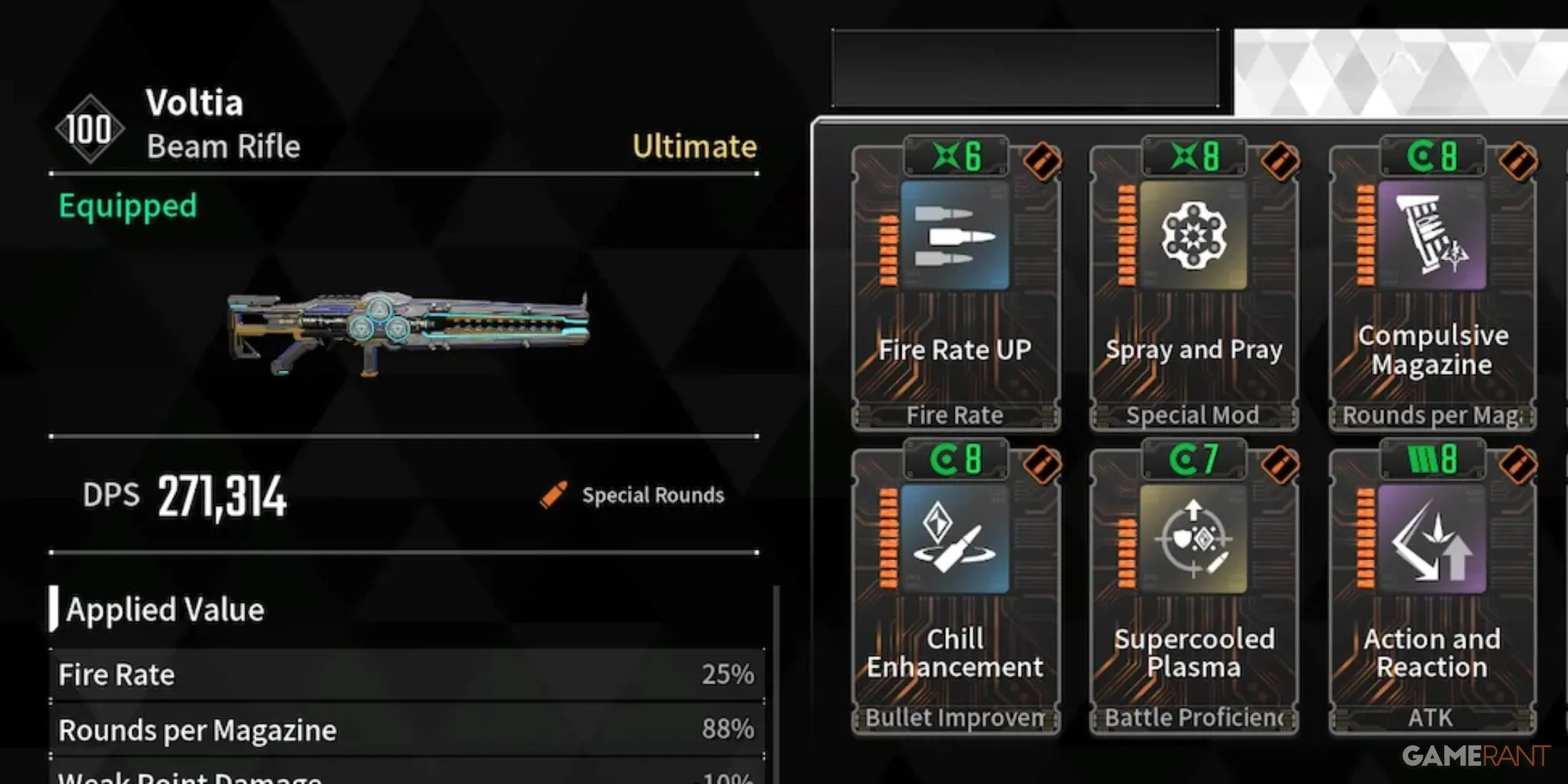 Voltia Build in The First Descendant