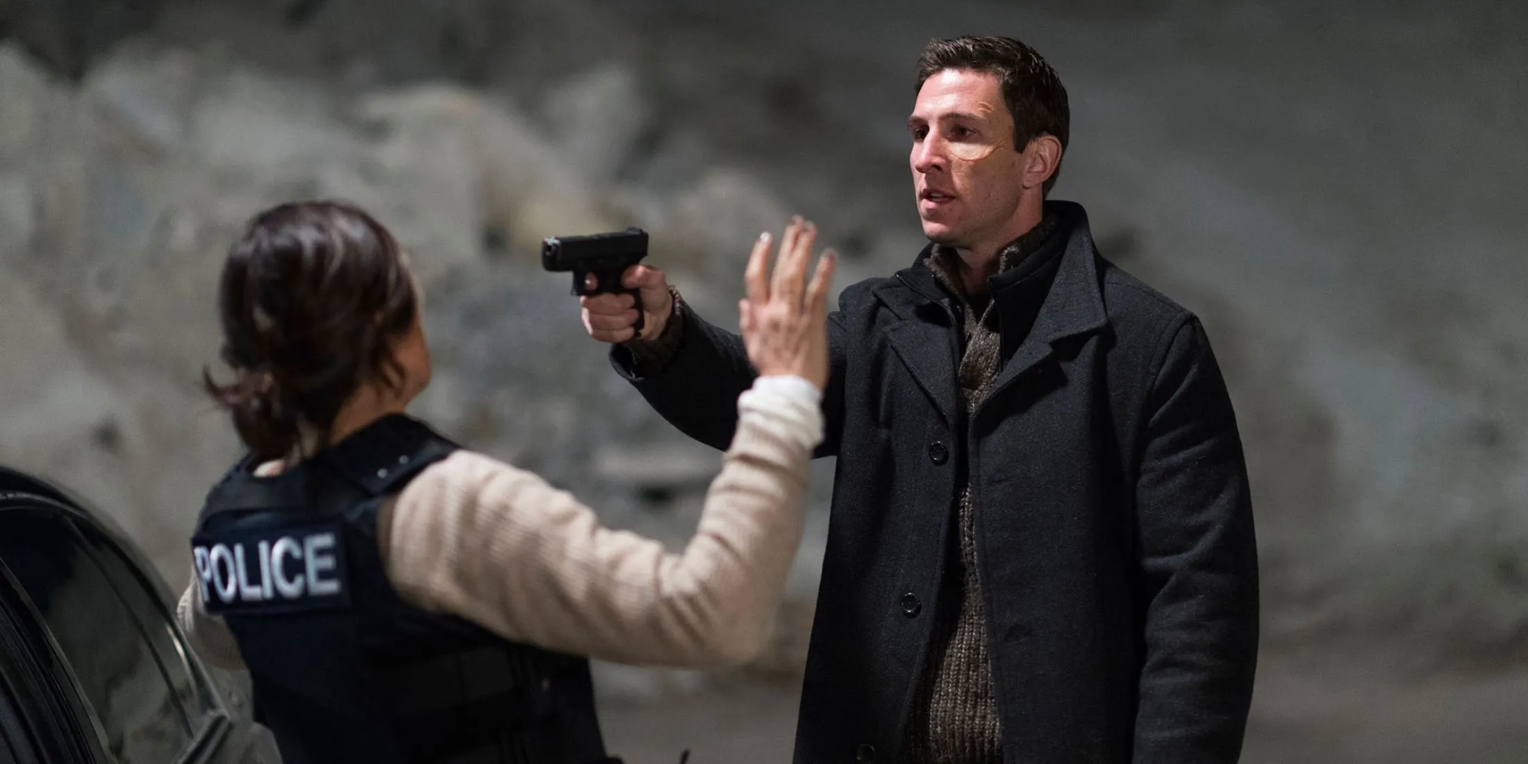 William Lewis menacing Olivia Benson