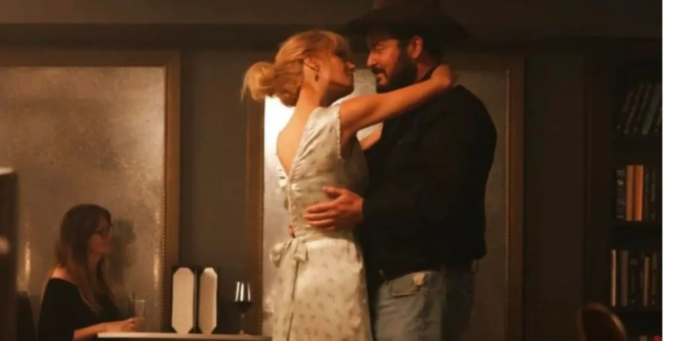 Yellowstone Beth and Rip dancing Yellowstone Beth and Rip dancing