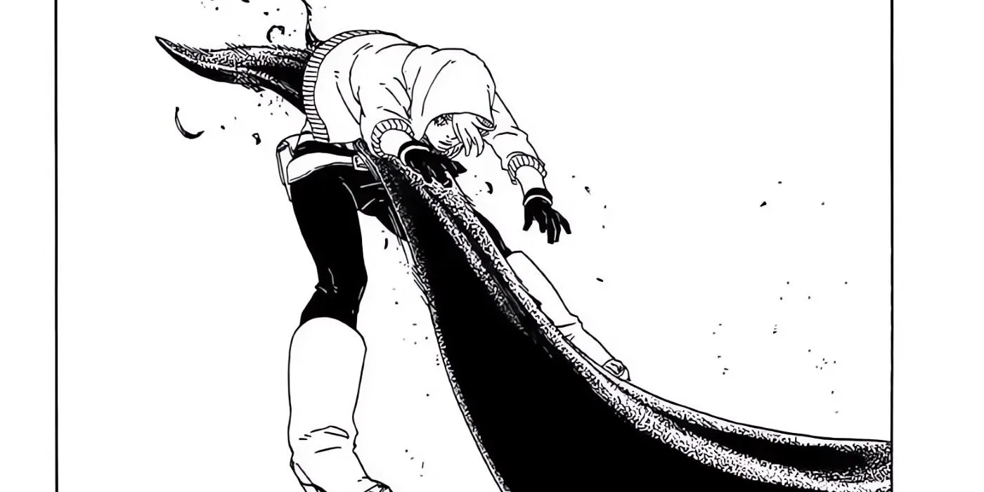 Yodo is stabbed by Ryu with her Iron Sand. Yodo is stabbed by Ryu with her Iron Sand.