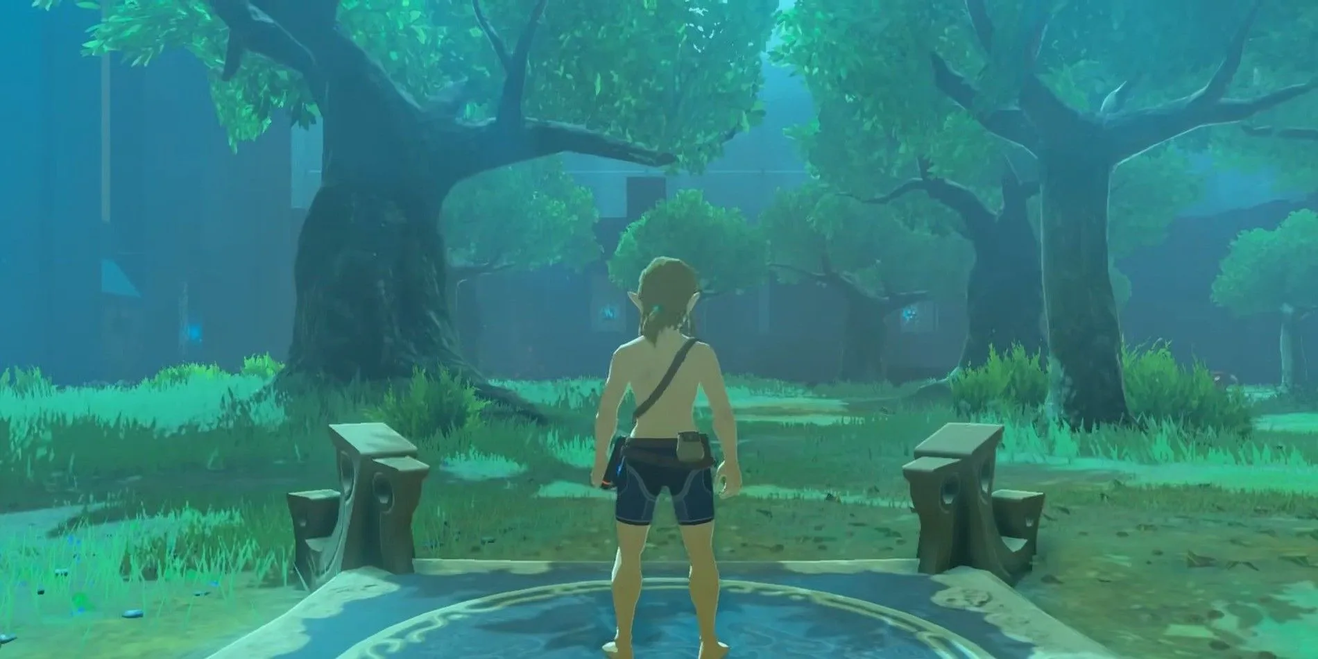 Trials in Breath of the Wild. Trials in Breath of the Wild.