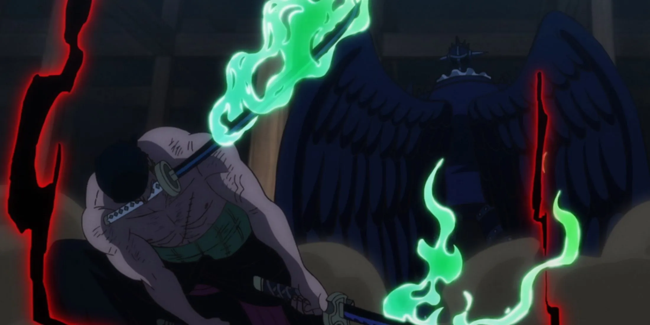 Zoro using Conqueror's Haki Zoro using Conqueror's Haki